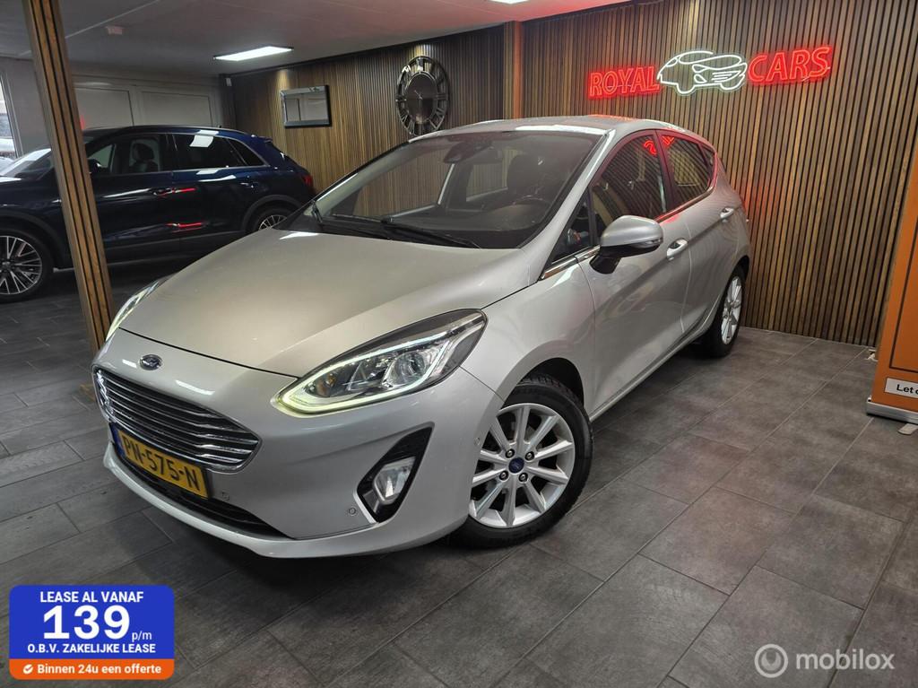 Ford Fiesta 1.0 EcoBoost Titanium / B&O / Navigatie, Auto's, Ford, Bedrijf, Te koop, Fiësta, ABS, Airbags, Airconditioning, Alarm