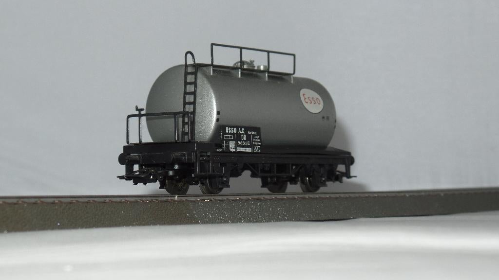 Marklin ketelwagon 00750-22 ESSO in OVP (#730), Wisselstroom, Gebruikt, Wagon, Ophalen of Verzenden