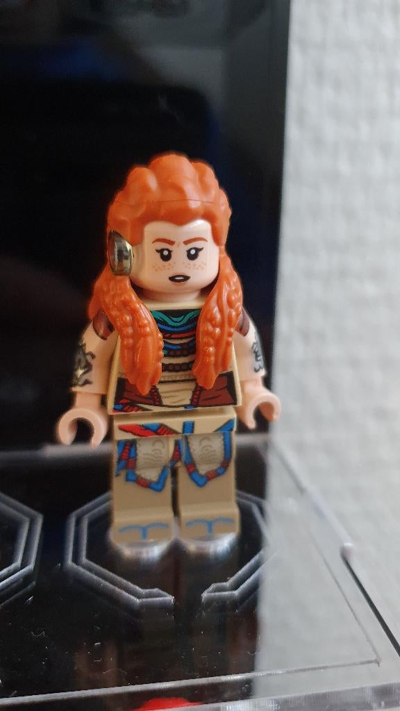 Lego Horizon Aloy minifiguur (open mouth) - hfw001 - mint, Ophalen of Verzenden, Nieuw, Lego