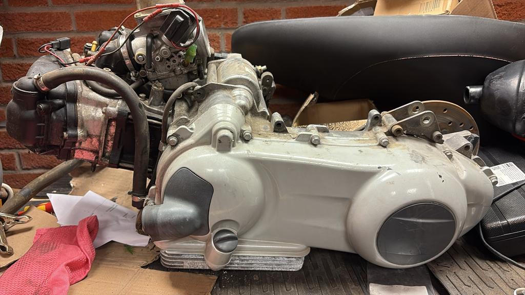 Piaggio Leader 4-takt motorblok 180cc DD, Ophalen of Verzenden, Gebruikt, Blok, Piaggio