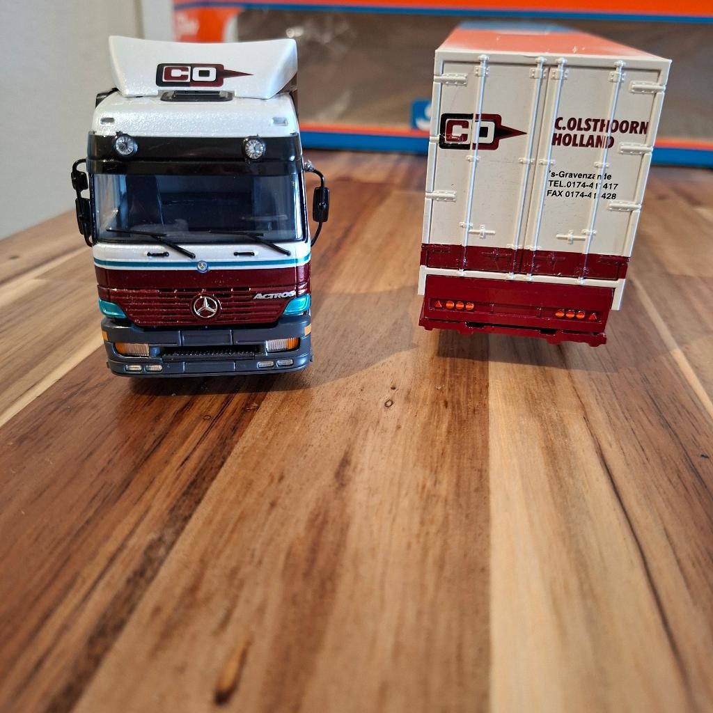 C.OLSTHOORN HOLLAND S-GRAVENZANDE MERCEDES ACTROS KOEL TR., Verzenden, Nieuw, Bus of Vrachtwagen, Tekno