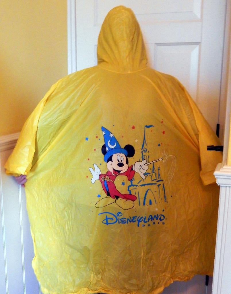 Poncho Disneyland Paris, Verzamelen, Disney, Verzenden, Mickey Mouse, Zo goed als nieuw, Kleding of Textiel