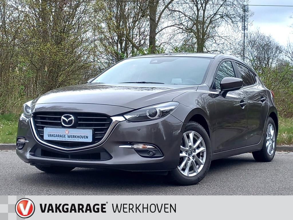 Mazda 3 2.0 SkyActiv-G 120 | Camera | Stoelverwarming | 1e E, Auto's, Voorwielaandrijving, 1998 cc, Stof, Gebruikt