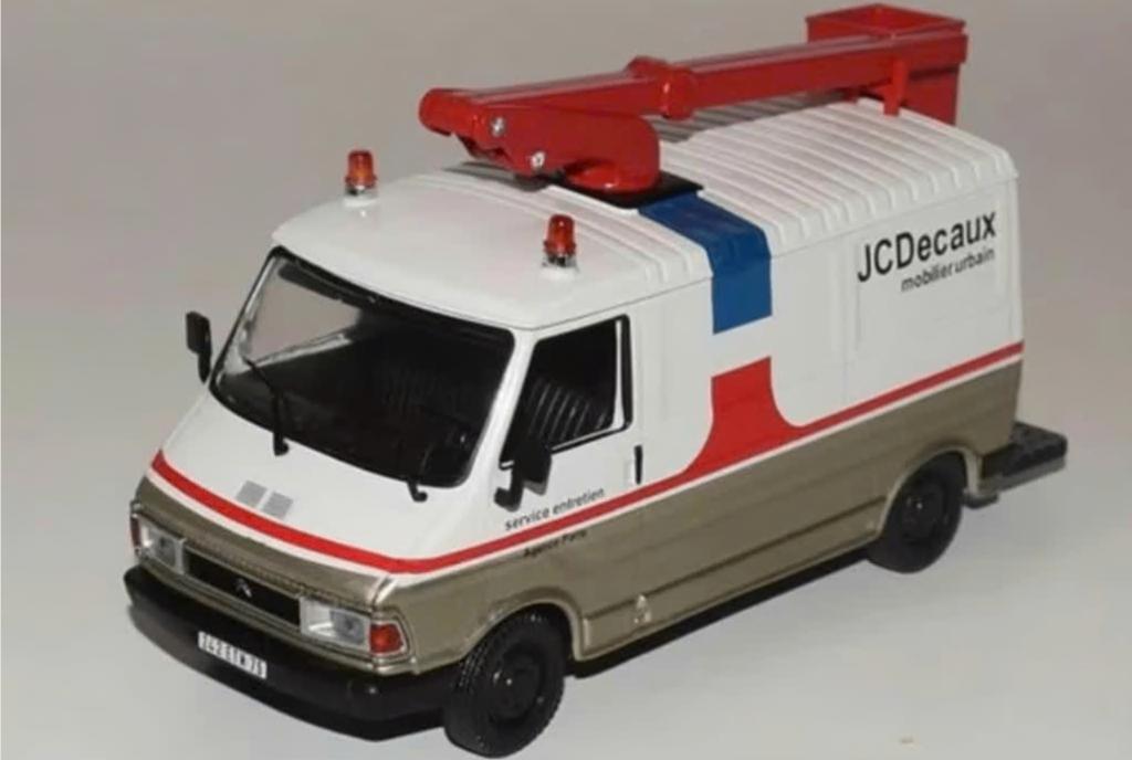 Citroen C35 porte-nacelle '75 1/43 Utilitaires Citroen # 11, Verzenden, Nieuw, Bus of Vrachtwagen, Overige merken