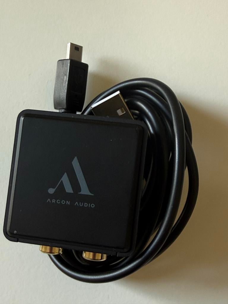 Argon Audio Nano DAC Optisch - RCA Tulp voor tv/audio, Audio, Tv en Foto, Ophalen of Verzenden, Zo goed als nieuw, Minder dan 2 meter
