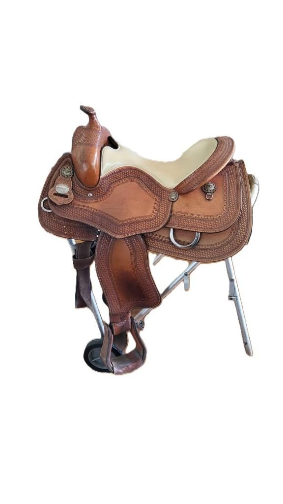 Crates Classic Reiner western zadel, Dieren en Toebehoren, Paarden en Pony's | Zadels, Ophalen of Verzenden, Gebruikt, Western