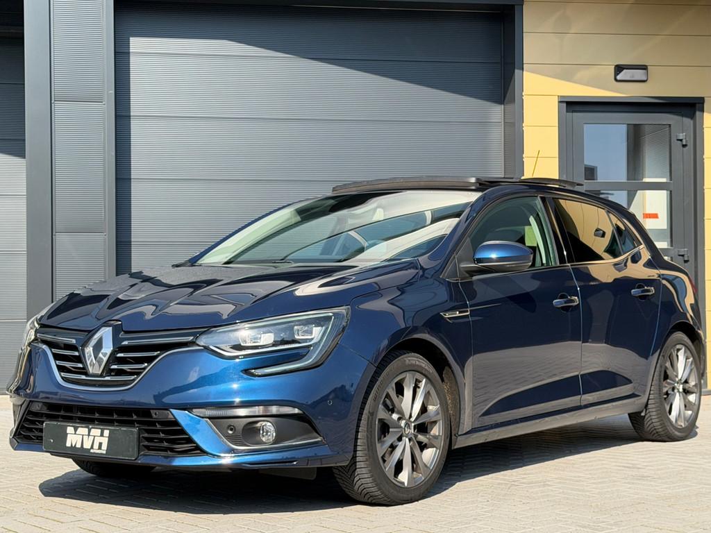 Renault Mégane 1.2 TCe Série Signature Exclusiv - Pano - B, Voorwielaandrijving, Gebruikt, 4 cilinders, Blauw