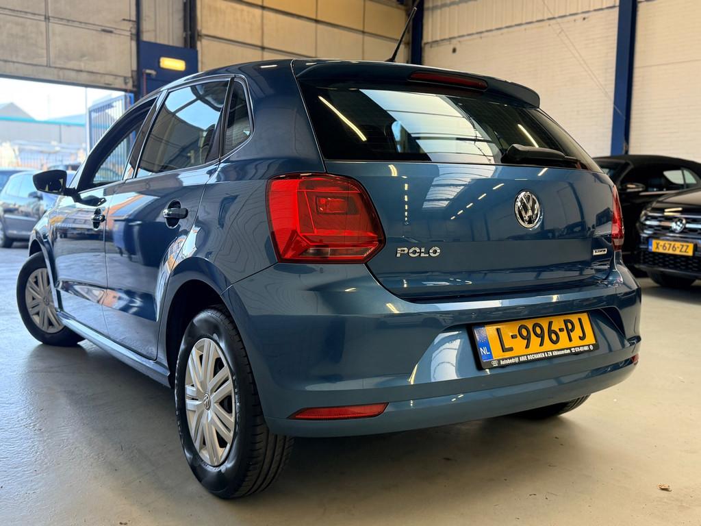 Volkswagen Polo 1.0 Comfortline, Stof, Blauw, Bedrijf, Handgeschakeld