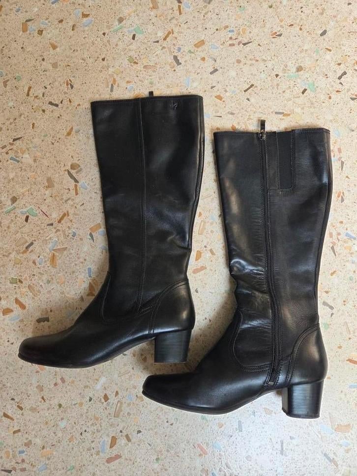 Dames laarzen zwart Caprice 38.5, Caprice, Ophalen of Verzenden, Zwart, Hoge laarzen