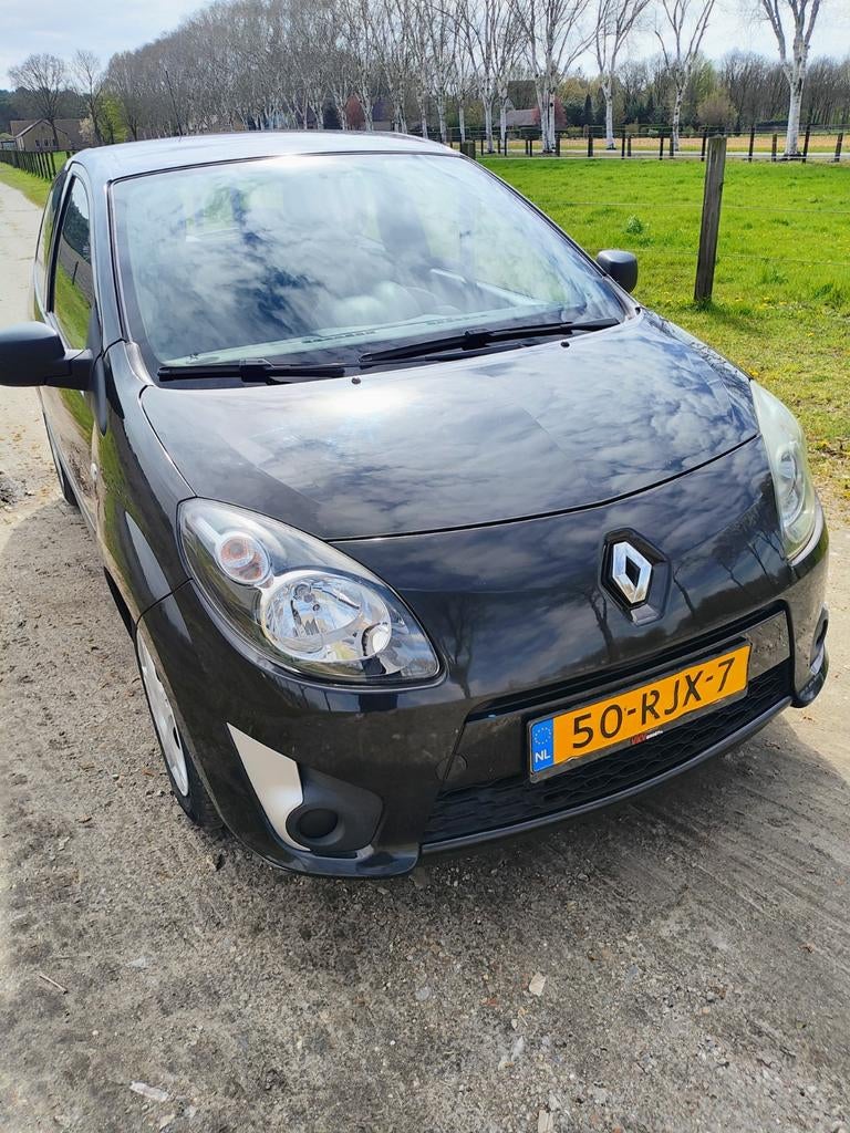 Renault Twingo 1.2 16V 2011 Zwart, Auto's, 839 kg, Twingo, 74 pk, 4 cilinders