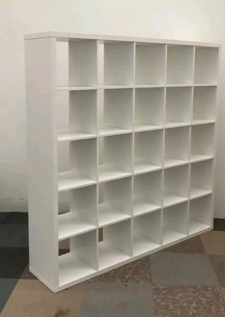 Ikea kallax Vakkenkast 5x5 wit of zwart, Ophalen, Zo goed als nieuw