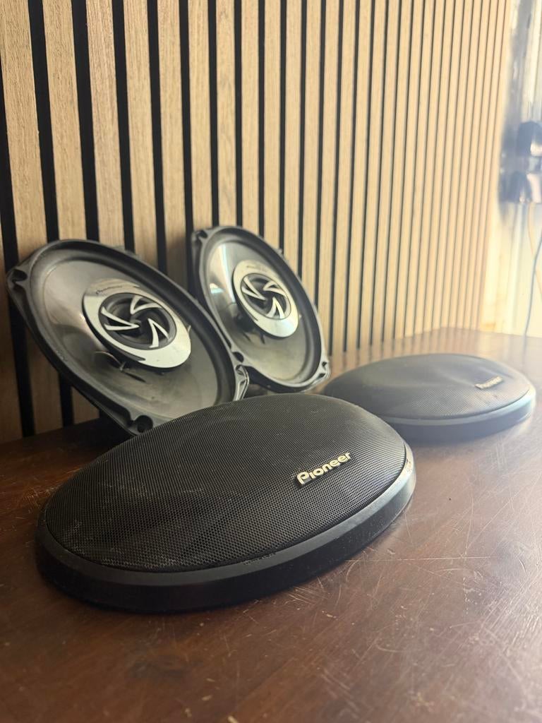 Pioneer auto boxen voor in de hoedenplank, Auto diversen, Autospeakers, Ophalen of Verzenden, Gebruikt