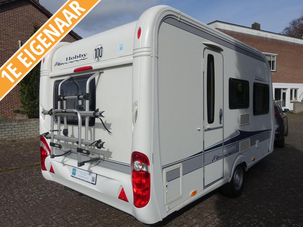 Hobby De Luxe 400 SF, Topstaat, 1e eigenaar, mover,voortent, Caravans en Kamperen, Caravans, Ringverwarming, Hobby, Treinzit, 750 - 1000 kg