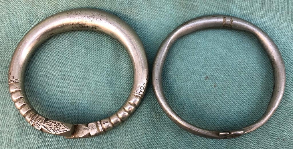 2 keer enkelband Indonesië Madura Yemen, Ophalen of Verzenden