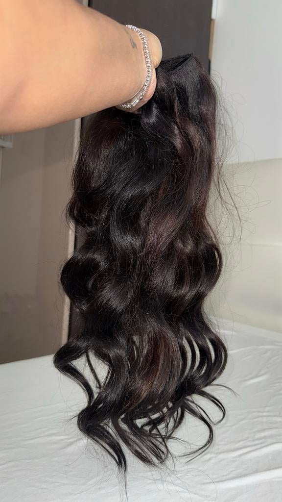 Echt Haar Extensions - Real Hair Amsterdam - 227g, 60cm, Sieraden, Tassen en Uiterlijk, Uiterlijk | Haarverzorging, Ophalen of Verzenden