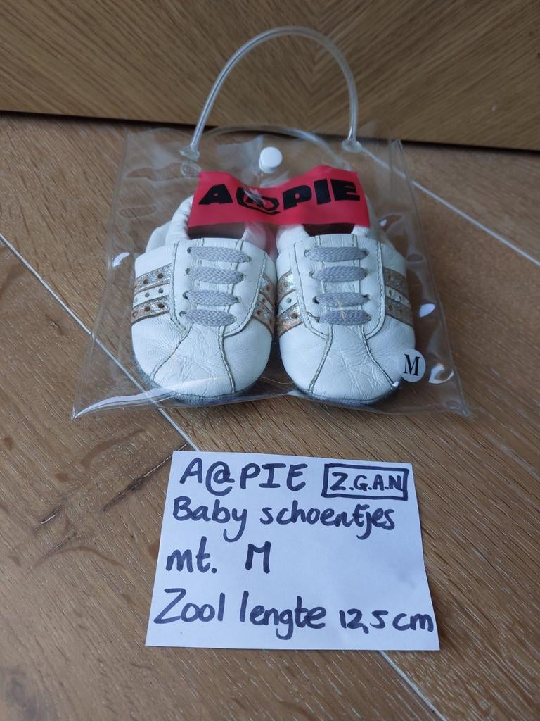 A@PIE babyschoentjes maat M, Ophalen of Verzenden, Gebruikt, Jongetje of Meisje, Schoentjes