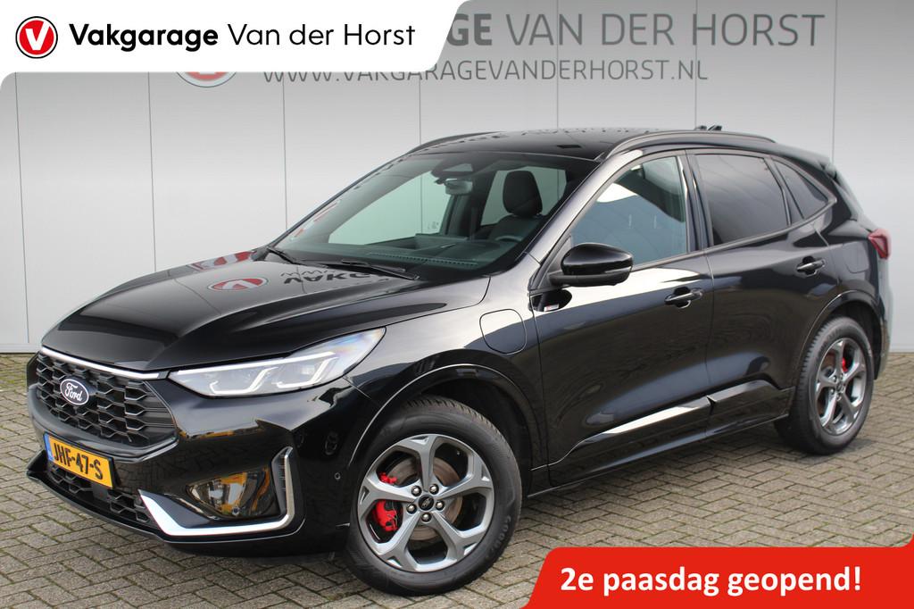 Ford Kuga 2.5-243pk PHEV ST-Line X. Trekgewicht 2.100kg. Nie, 12 maanden, 14 kWh, Gebruikt, Zwart