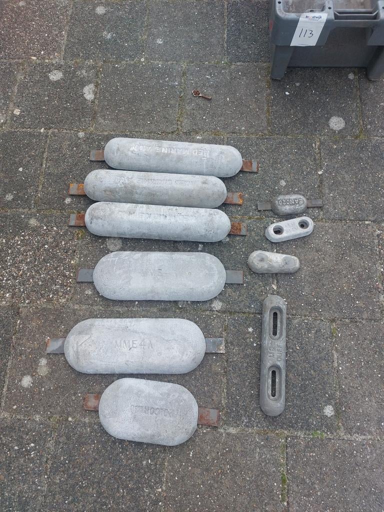 anodes alu  boot kruiser motorboot jacht zeilboot, Ophalen