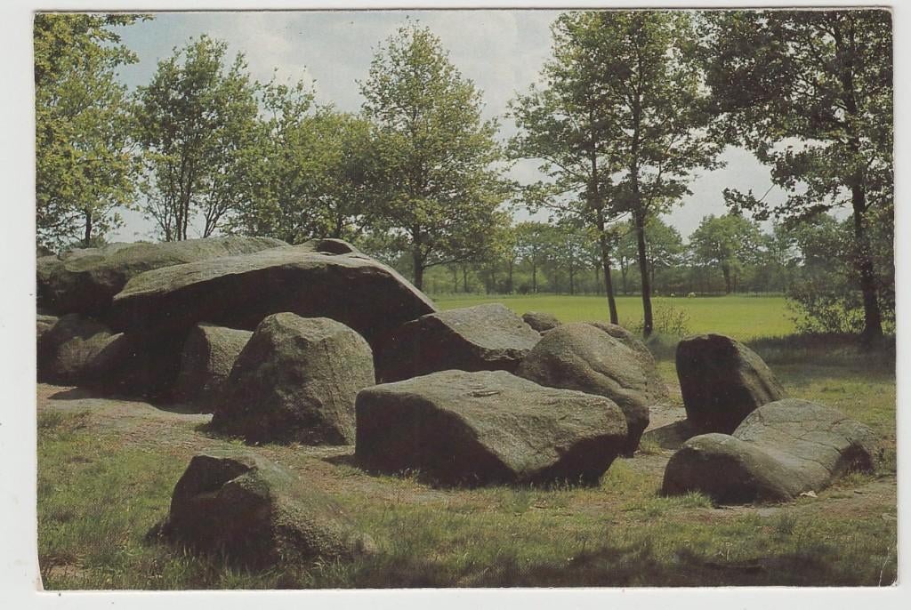 Hunebed bij Eext Foto Kees Scherer  Ongelopen, Verzenden, 1980 tot heden, Ongelopen, Drenthe