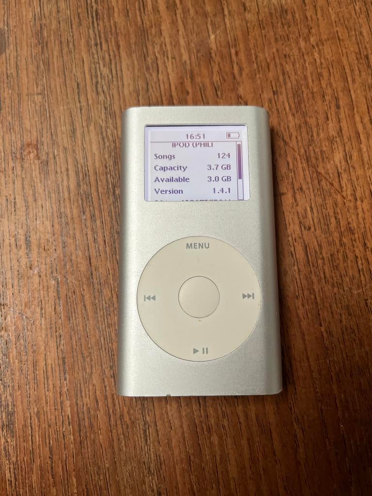 Apple iPod Mini 2nd gen 4gb A1051, Audio, Tv en Foto, Mp3-spelers | Apple iPod, Ophalen of Verzenden, Zo goed als nieuw, Mini