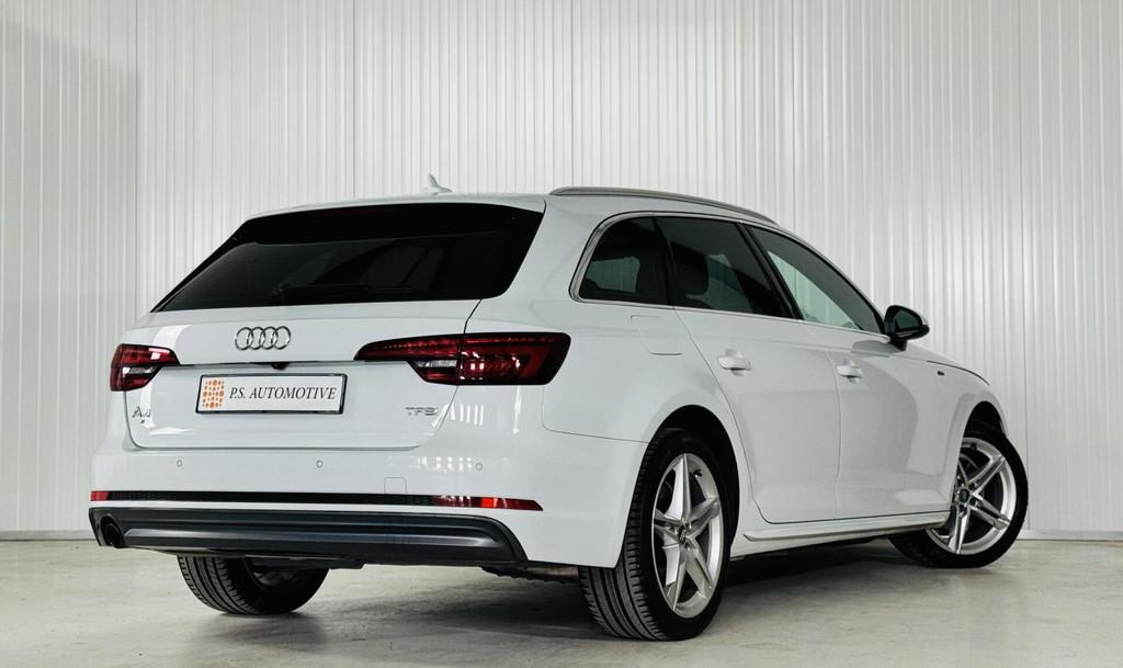 Audi A4 1.4 TFSI S LINE|CAMERA|CARPLAY|SFEERVERLICHTING, Automaat, Gebruikt, Zwart, 4 cilinders