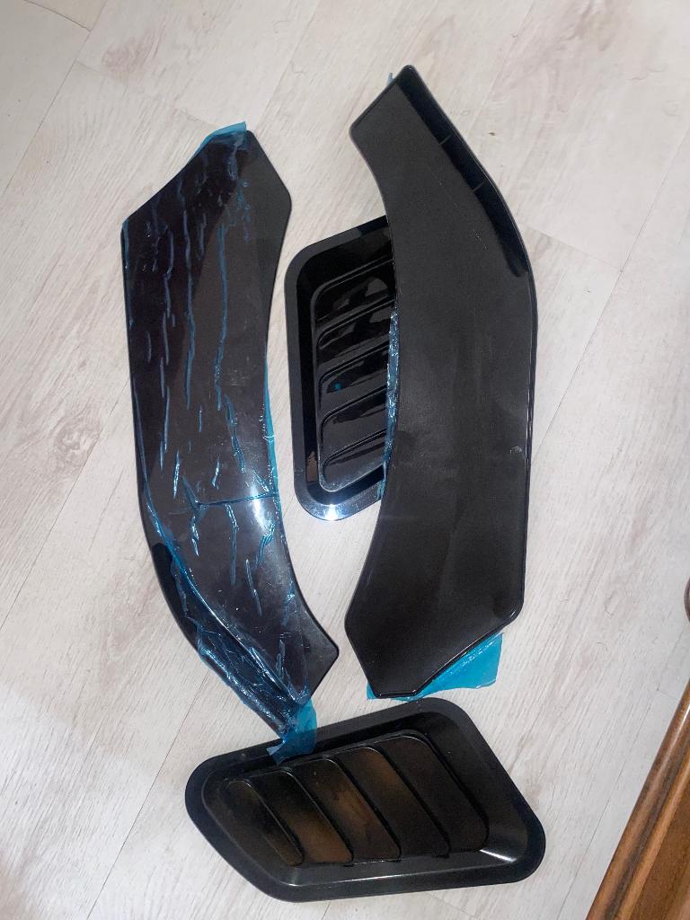 Front lip spoilers + grill spoiler, Ophalen of Verzenden