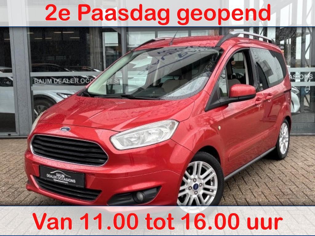 Ford TOURNEO COURIER 1.0 TITANIUM 100 PK NAVI AIRCO/ECC PDC, Euro 5, Gebruikt, Bedrijf, 19 km/l