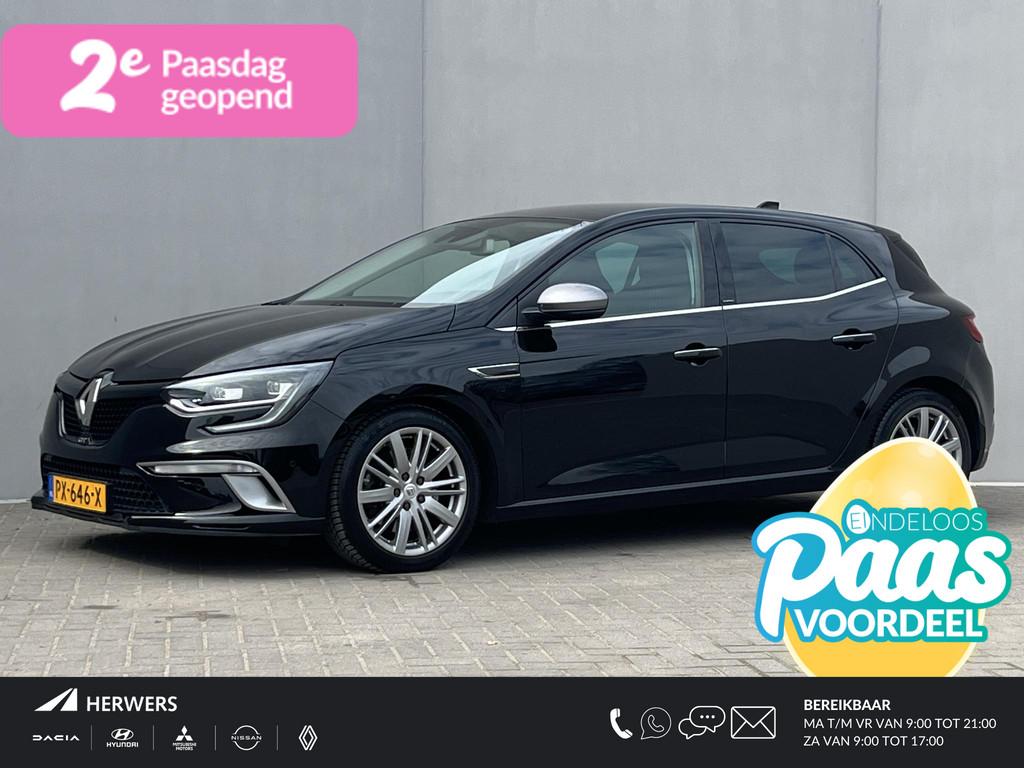 Renault Mégane 1.6 TCe GT / 205 PK! / 4Control-systeem / Bo, Auto's, Gebruikt, 4 cilinders, Zwart, Origineel Nederlands