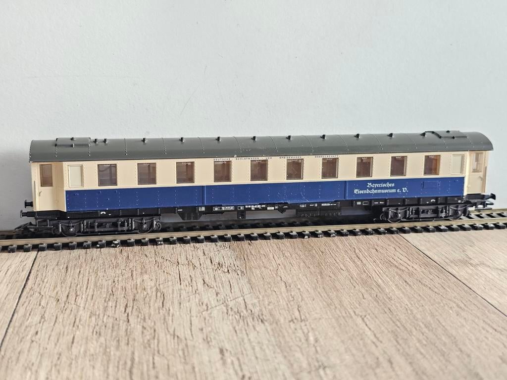 Modeltrein Ho marklin rijtuig,  wagon met verlichting, Ophalen of Verzenden, Wisselstroom, Wagon, Märklin