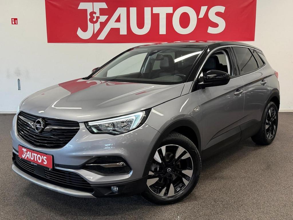 Opel GRANDLAND X 1.2 Turbo NAVIGATIE/CAMERA, PANORAMA,, Stof, Gebruikt, 1199 cc, Bedrijf