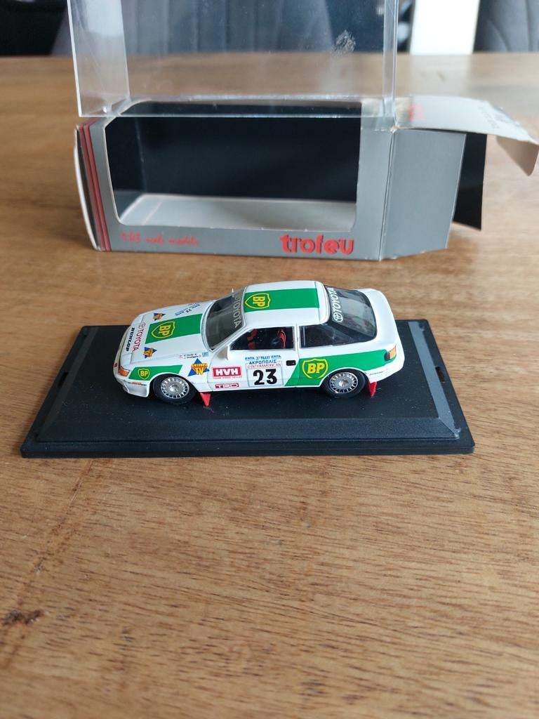 MODELAUTO TROFEU TOYOTA CELICA T16 GT4 BP, Ophalen of Verzenden, Zo goed als nieuw, Auto, Overige merken