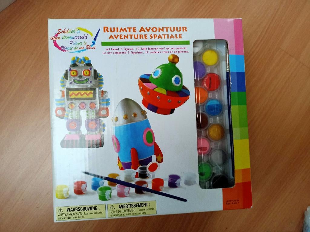 Ruimte avontuur van gips om te beschilderen, Ophalen, Zo goed als nieuw, Jongen of Meisje