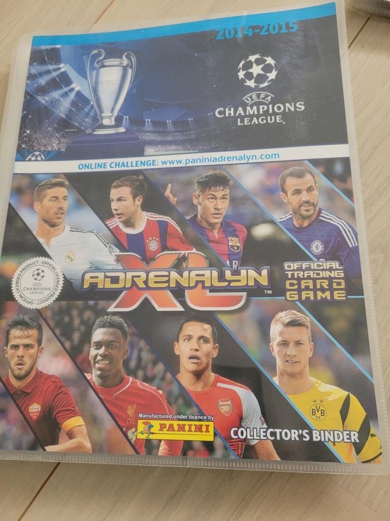 Panini Adrenalyn XL Collectors Binders (3 stuks), Ophalen of Verzenden, Gebruikt, Overige typen