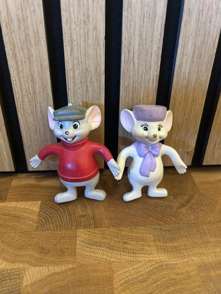 De Reddertjes pvc figuren, Verzamelen, Disney, Ophalen of Verzenden, Overige figuren, Gebruikt, Beeldje of Figuurtje