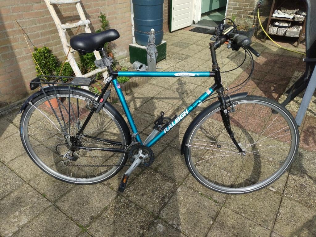 Fiets, Fietsen en Brommers, Fietsen | Heren | Herenfietsen, Gebruikt, Versnellingen, 57 tot 61 cm, Ophalen