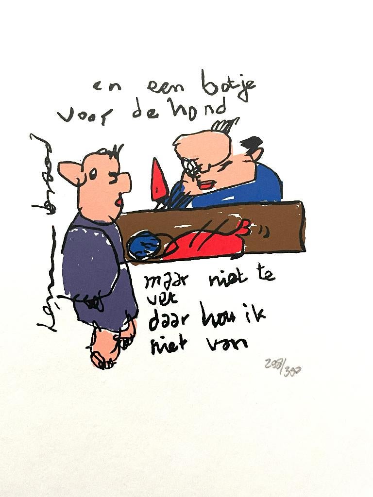 Herman Brood (1946-2001) - Botje voor de hond, Ophalen of Verzenden