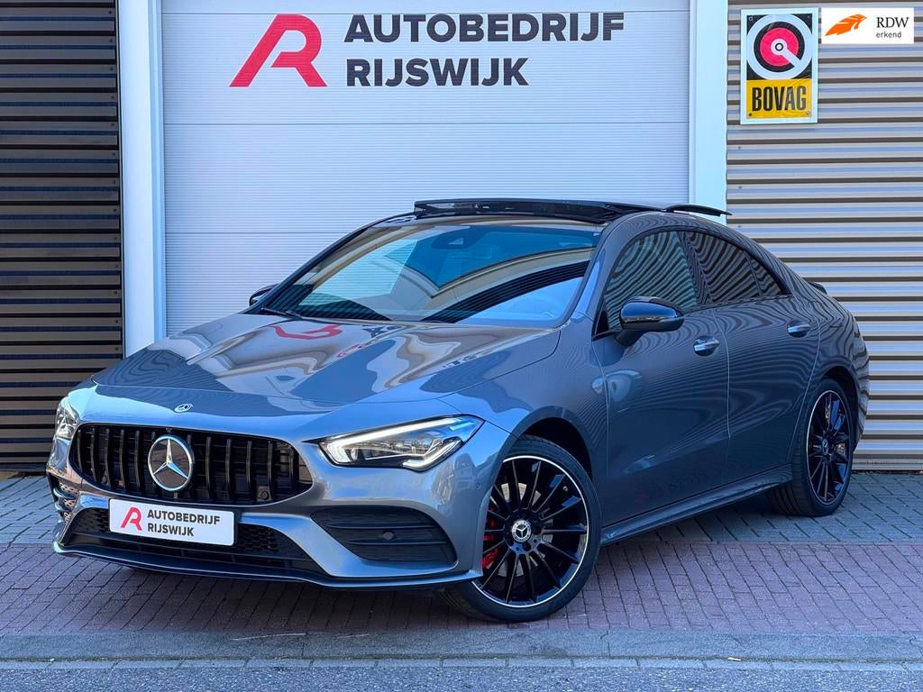 Mercedes-Benz CLA-klasse 250 e AMG 45s Pano/360/Sfeer/Leer, Auto's, Mercedes-Benz, Bedrijf, Te koop, CLA, ABS, Achteruitrijcamera