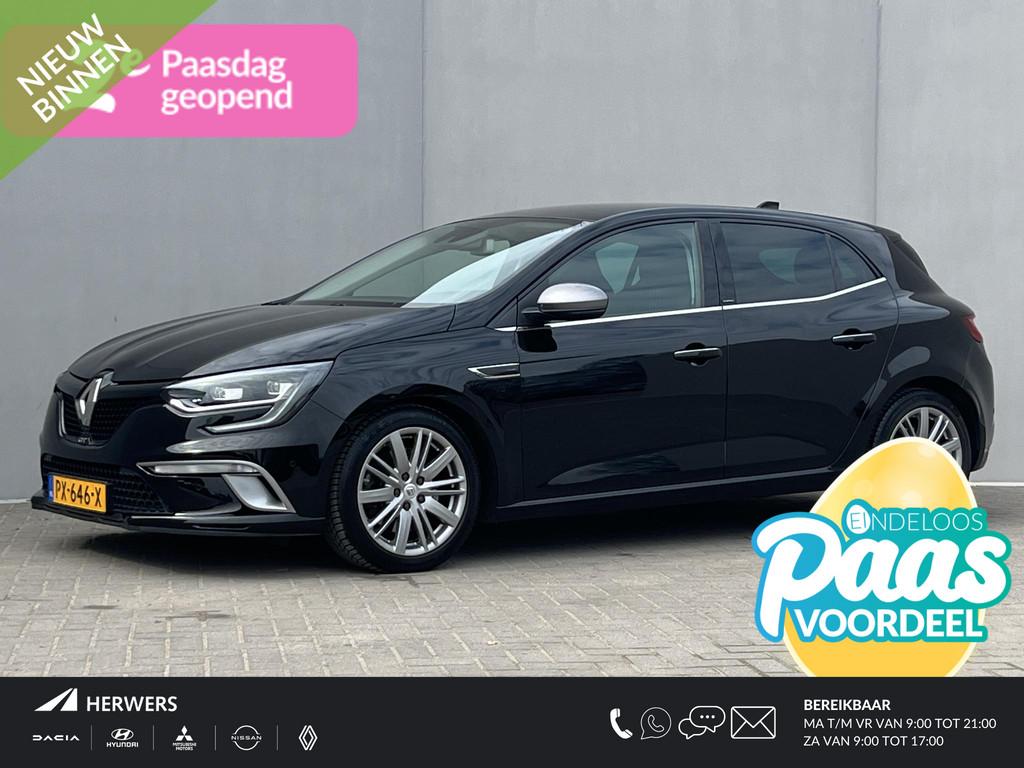 Renault Mégane 1.6 TCe GT / 205 PK! / 4Control-systeem / Bo, Gebruikt, 4 cilinders, Zwart, Origineel Nederlands