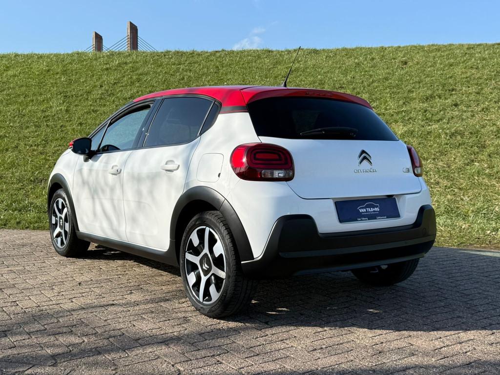 Citroën C3 1.2 PureTech S&S Shine Orig NL Auto | NAP | Navi, Voorwielaandrijving, 1025 kg, 1199 cc, Wit