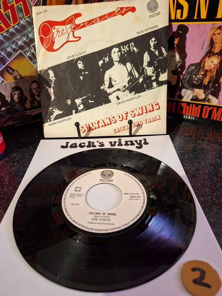 Dire Straits - Sultans of Swing (Vinyl Single) 1978, Ophalen of Verzenden, Gebruikt, Overige formaten, Poprock