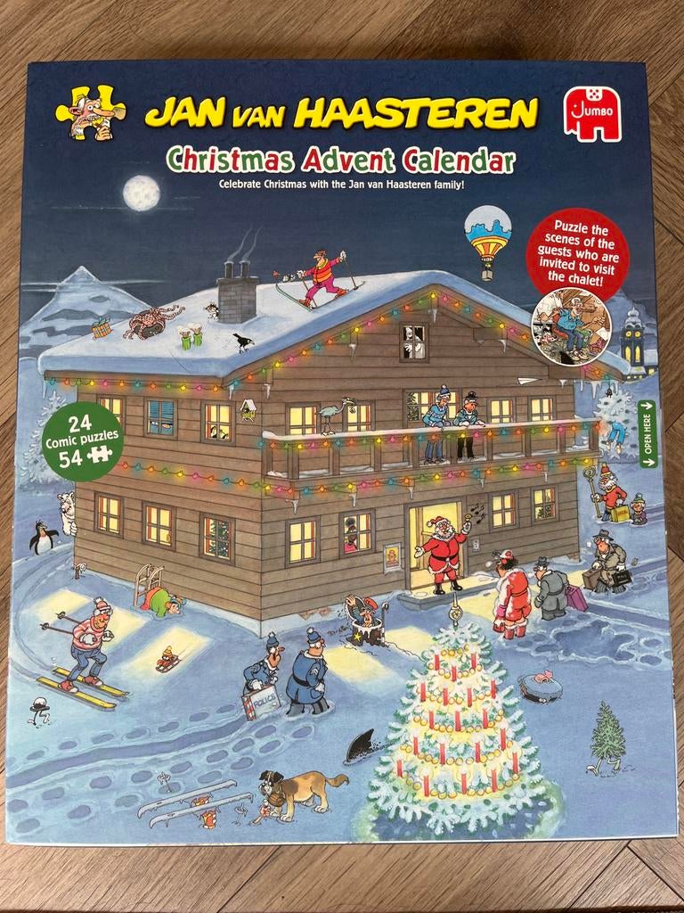 Jan van Haasteren adventkalender 2025, Ophalen of Verzenden, Minder dan 500 stukjes, Nieuw, Legpuzzel