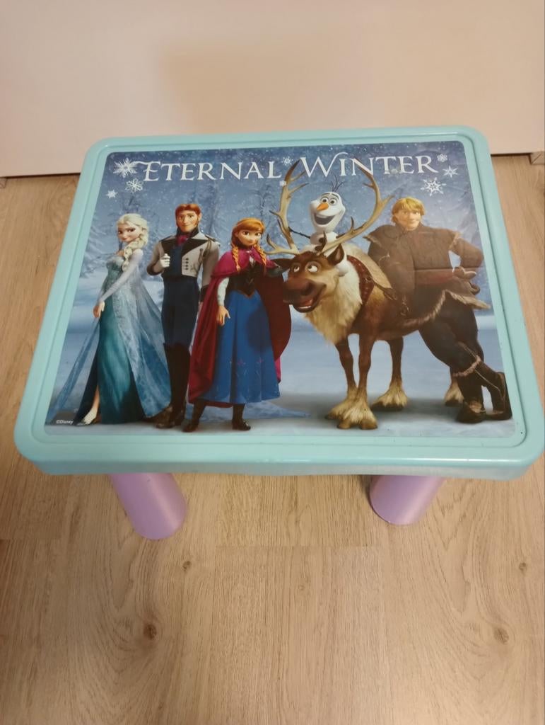 Frozen speeltafel, Ophalen of Verzenden, Zo goed als nieuw