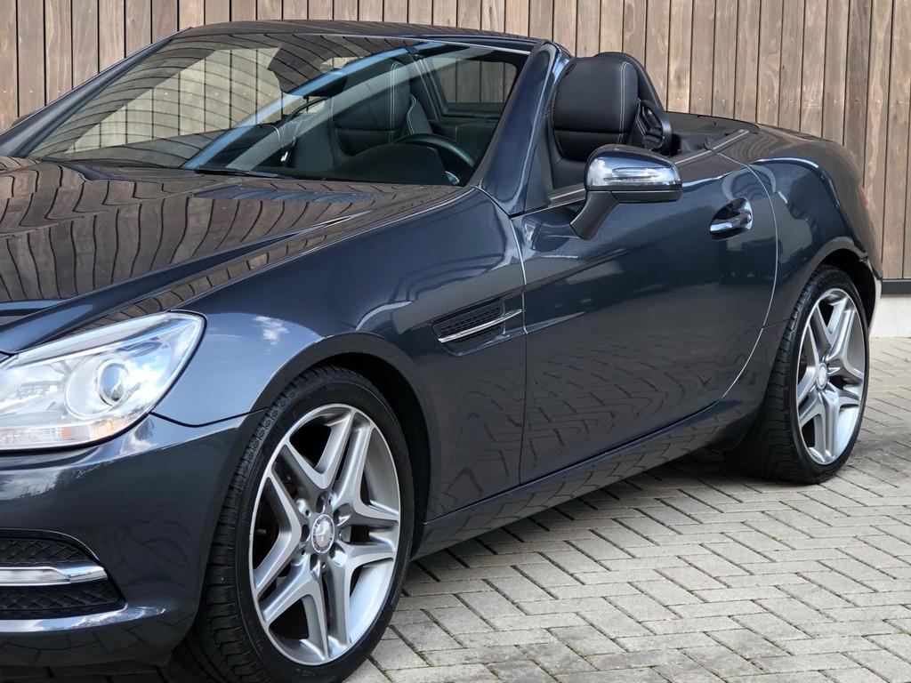 Mercedes-Benz SLK-klasse 200 |Dealeronderhouden|, Euro 5, Gebruikt, Zwart, 4 cilinders