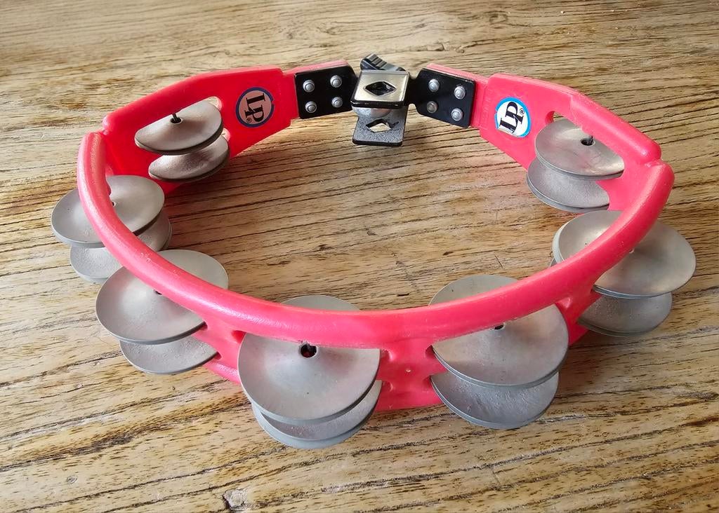 LP Mountable Cyclops Tamboerijn LP161 - Rood, Staal, Muziek en Instrumenten, Ophalen of Verzenden