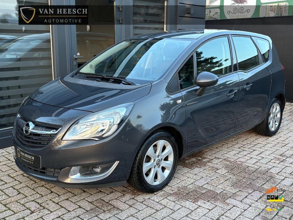 3 x Opel Meriva 1.4 Business+ | Bouwjaar 2011 - 2014 - 2017, Auto diversen, Schadeauto's, Ophalen, Handgeschakeld, Zilver of Grijs