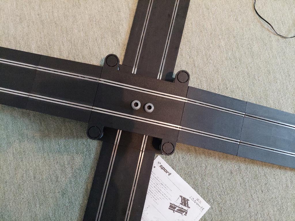 scalextric SPORT kruising compleet, Overige merken, Racebaan, Ophalen of Verzenden, Zo goed als nieuw