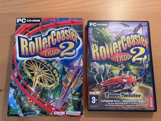 PC cd-rom spellen Roller Coaster Tycoon, Overige genres, 1 speler, Ophalen of Verzenden, Zo goed als nieuw