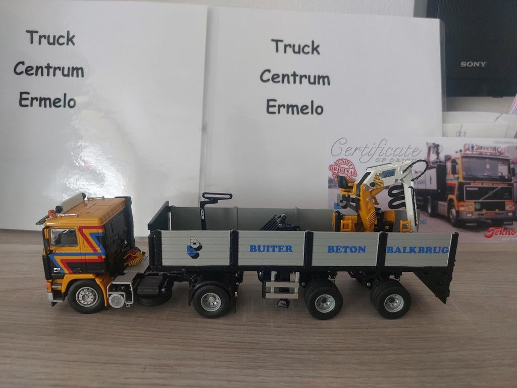 Gerben Buiter
Volvo F12 4x2 met korte stenentrailer, Ophalen of Verzenden, Nieuw, Bus of Vrachtwagen, Tekno