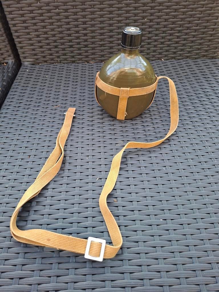 Antieke veldfles, Ophalen of Verzenden