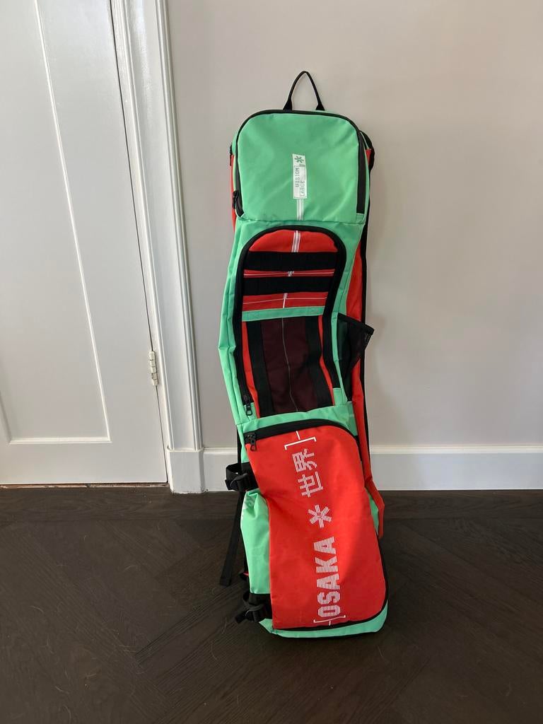 Osaka Hockeytas - mint & oranje (rood), Sport en Fitness, Hockey, Ophalen of Verzenden, Zo goed als nieuw, Tas